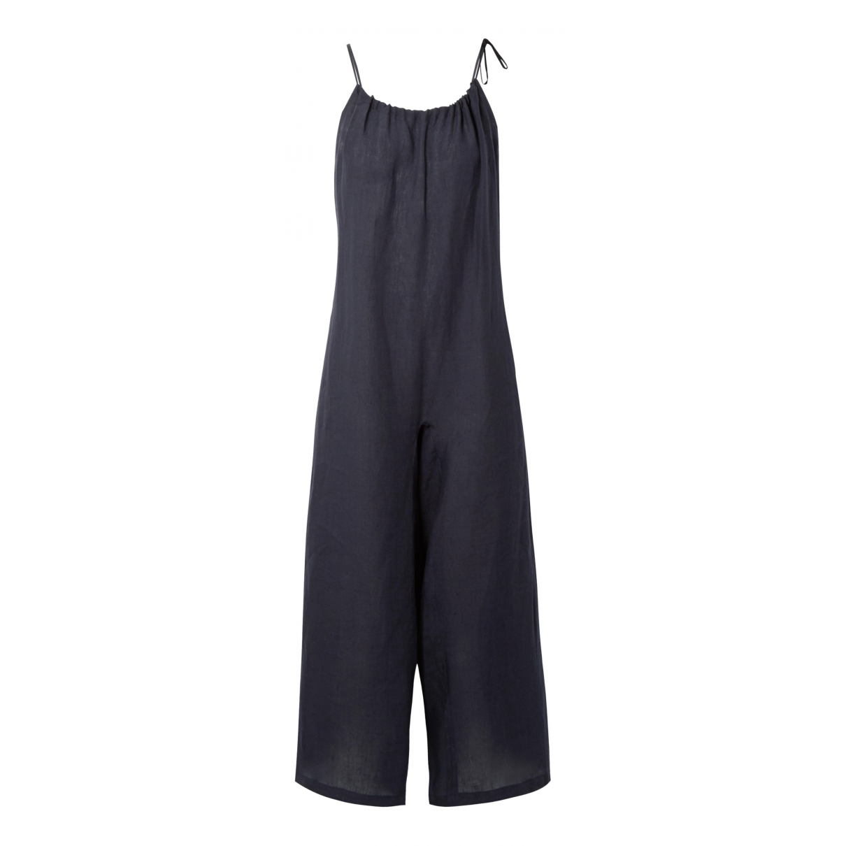 Linen jumpsuit Mansur Gavriel Navy size 
